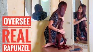 Oversee Real Rapunzel-PART1 (PREVIEW) #LongHair #RapunzelHair #extremelonghair