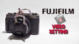 Cara Setting Mirrorless Fujifilm X-T100 untuk Video Recording-Youtube