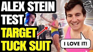 Alex Stein Models Tuck-Friendly Swimwear | Target Employees RUN AWAY