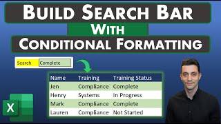 Excel Tips – Search Box with Conditional Formatting