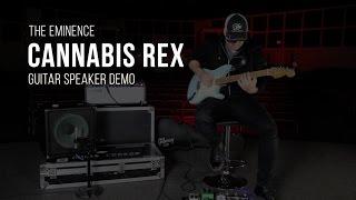 Eminence Cannabis Rex Guitar Speaker Demo