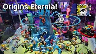 MOTU Origins Eternia Playset Revealed! | SDCC Preview Night Display Walkthrough