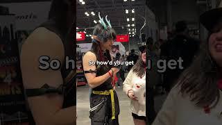 Dan Heng Interviews Hu Tao about Genshin impact #genshinimpact #hutao #danheng #animenyc #starrail