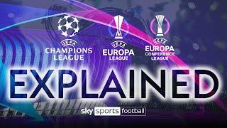Explained: The NEW Champions League, Europa League & Europa Conference League format ️