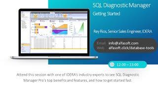 IDERA SQL Diagnostic Manager Pro - Getting Started