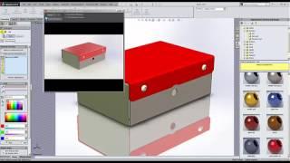 How to use SolidWorks PhotoView 360 For Render Parts - Assemblies