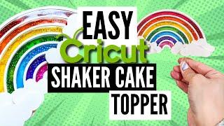 Creating A Simple Shaker Cake Topper In Cricut Design Space