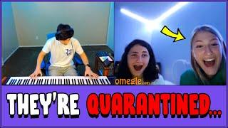 Pianist Entertains Quarantined Strangers on Omegle...