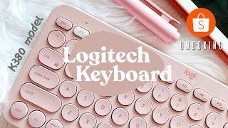 Unboxing: Logitech Keyboard K380 (Pastel Pink) from Shopee!