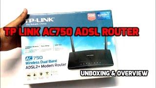 TP-Link Archer D20 Dual Band ADSL2+ Modem Router Unboxing & overview (INDIA)