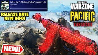 NEW VANGUARD WARZONE PACIFIC UPDATE 1.45! RELEASE DATE, NEW MAP INFO, BUNDLES! (MW 1.45 PATCH NOTES)