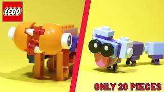 10 Poppy Playtime things you can make with 20 Lego Pieces Part 6