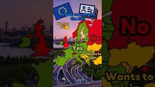 Is your country in the EU? #europe #geography #mapping #world #army #country #war #map