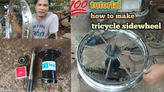 tutorial/how to make tricycle sidewheel/sidecar sidewheel.