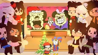 Mickey Mouse and friends react to Mokey’s Show ‘Christmas Public Enemy’ (Part 14) | Gacha Club