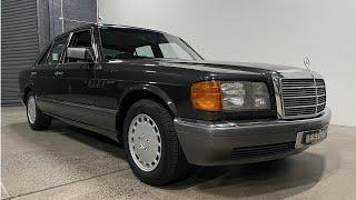 1991 Mercedes 300 SE W126 S Class with only 149,000kms