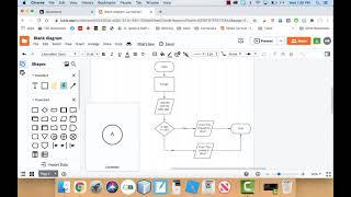 How to make a flow chart using Lucid Chart