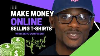 How to start a Print on Demand T-shirt Business Online using Awkward Styles