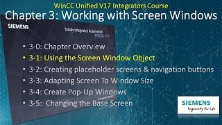 WinCC Unified V17 # 4 : Creating Screens In TIA Portal  Learn SCADA Programming #WinCCGURU