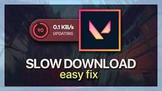How To Fix Valorant Slow Download (Stuck On 0.1KB/s)