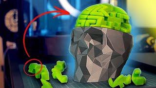 Напечатал сложнейшую ГОЛОВОЛОМКУ на 3D ПРИНТЕРЕ | укладка головного мозга