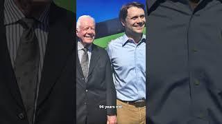 Jimmy Carter 100th birthday Jimmy Carter 100 years old Jimmy Carter oldest president Kamala Harris