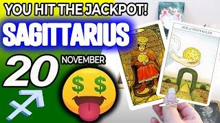 Sagittarius  YOU HIT THE JACKPOT! horoscope for today NOVEMBER 20 2024  #sagittarius tarot