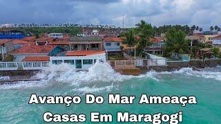 Avanço Do Mar Em Maragogi Na Praia De Barra Grande Surpreende