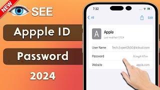 How To See Apple Account Password 2024 || Apple Account Recovery