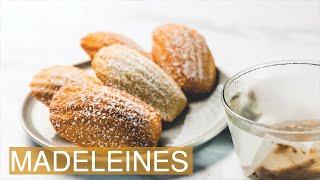 Very Easy & Low Effort French MADELEINE recipe for home bakers