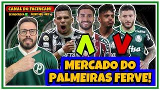 AO VIVO: PALMEIRAS ABRE NEGOCIAÇÃO POR PAULINHO DO ATLÉTICO!  E DISCUTE TROCA COM FLUMINENSE! 