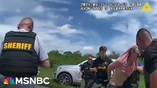 Body cam footage released of apprehension of suspect in apparent assassination attempt