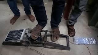 KM55 solar Car Screw jack using Internal car battery  mechanical projects 1000kv technologies