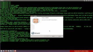 installing XAMPP Stack On Ubuntu 16