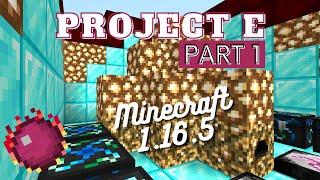 Project E Tutorial - Minecraft 1.16.5 [PART 1]