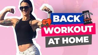 Back Workout at Home - Training with Danielle Lipski