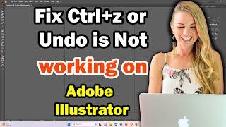 How to Fix Ctrl+z or Undo is not working on Adobe illustrator  - Reset All keyboard shortcut keys