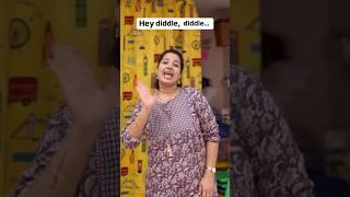 Hey diddle diddle#KidsSong #ytshorts #NurseryRhymes #CreativeLearners #PreschoolFun #classicrhymes