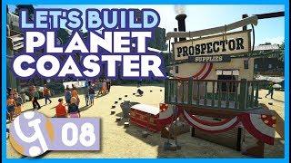  Wild West Themed Area | Let's Build Planet Coaster #08