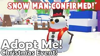 NEW ADOPT ME CHRISTMAS UPDATE! NEW SNOWMAN PET 2020 CONFIRMED! +LEAKS ROBLOX