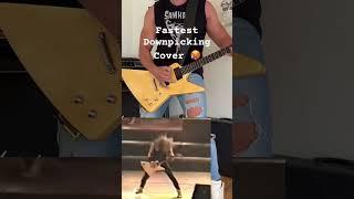 Fastest Downpicking Cover | James Hetfield Fastest Play Ever | Metallica Creeping Death Toronto 1986