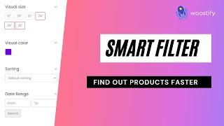 How to set up Smart Product Filter add-on of Woostify theme? (beta version)