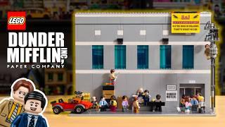 I built a LEGO Dunder Mifflin MOC