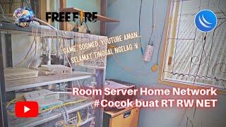 Server Room Home Network, Cocok Untuk Referensi Server RT RW NET.