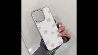 Cute & Chic iPhone Case! Grey Teddy Pup with Luxe Details 