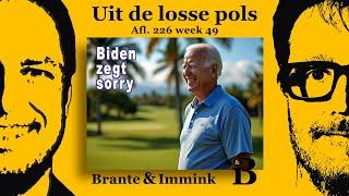 Biden zegt sorry