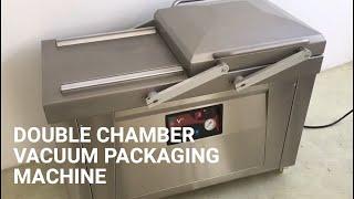 DOUBLE CHAMBER VACUUM PACKAGING MACHINE