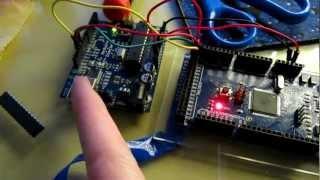 Burning Arduino (328/168) Bootloader with Arduino Mega (ATMega1280)!