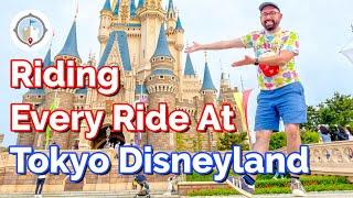 Riding Every Ride at Tokyo Disneyland in One Day