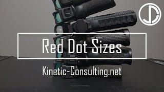 Red Dot Sizes